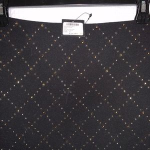 NWT studded mini skirt